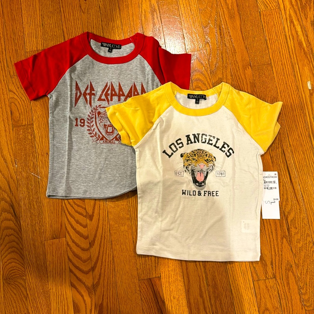 NWT 2 crop tops size S